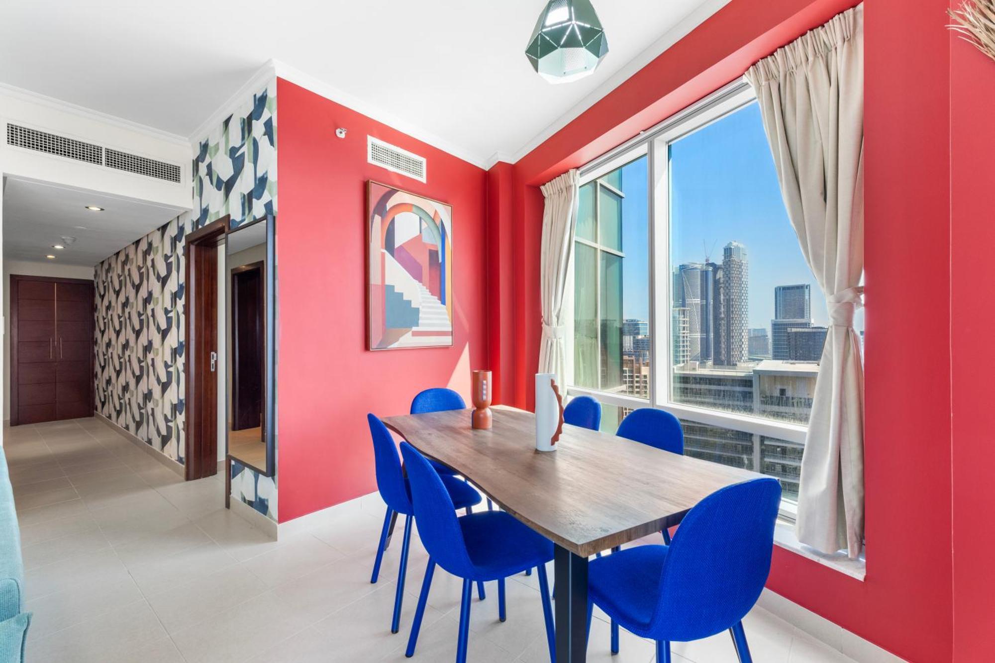 Stylish 1 Bedroom - Burj Khalifa View- 5mn Walk To Mall-apartment In Burj Views Tower Apartment