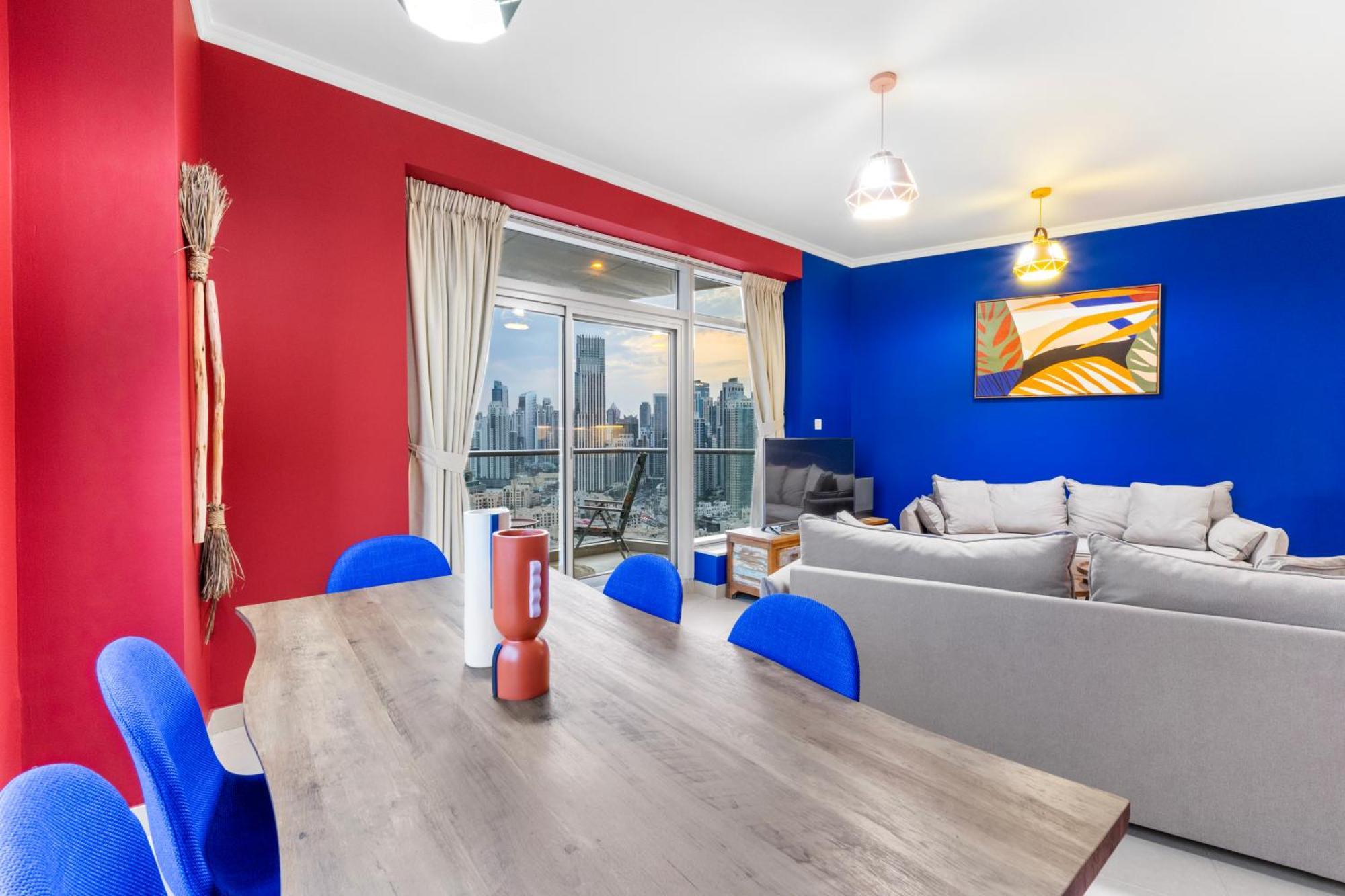 Stylish 1 Bedroom - Burj Khalifa View- 5mn Walk To Mall-apartment In Burj Views Tower
